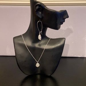 Kendra Scott Iridescent Druzy Drop Earrings